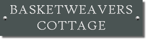 Basketweavers Cottage Name Plaque
